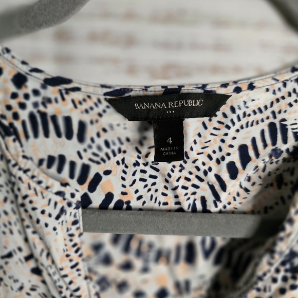 Banana Republic Tunic 3/4 Sleeve Dress Women Size 4 - Picture 2 of 5